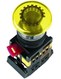 Кнопка AELA-22 Грибок желтый d22мм неон. 240В 